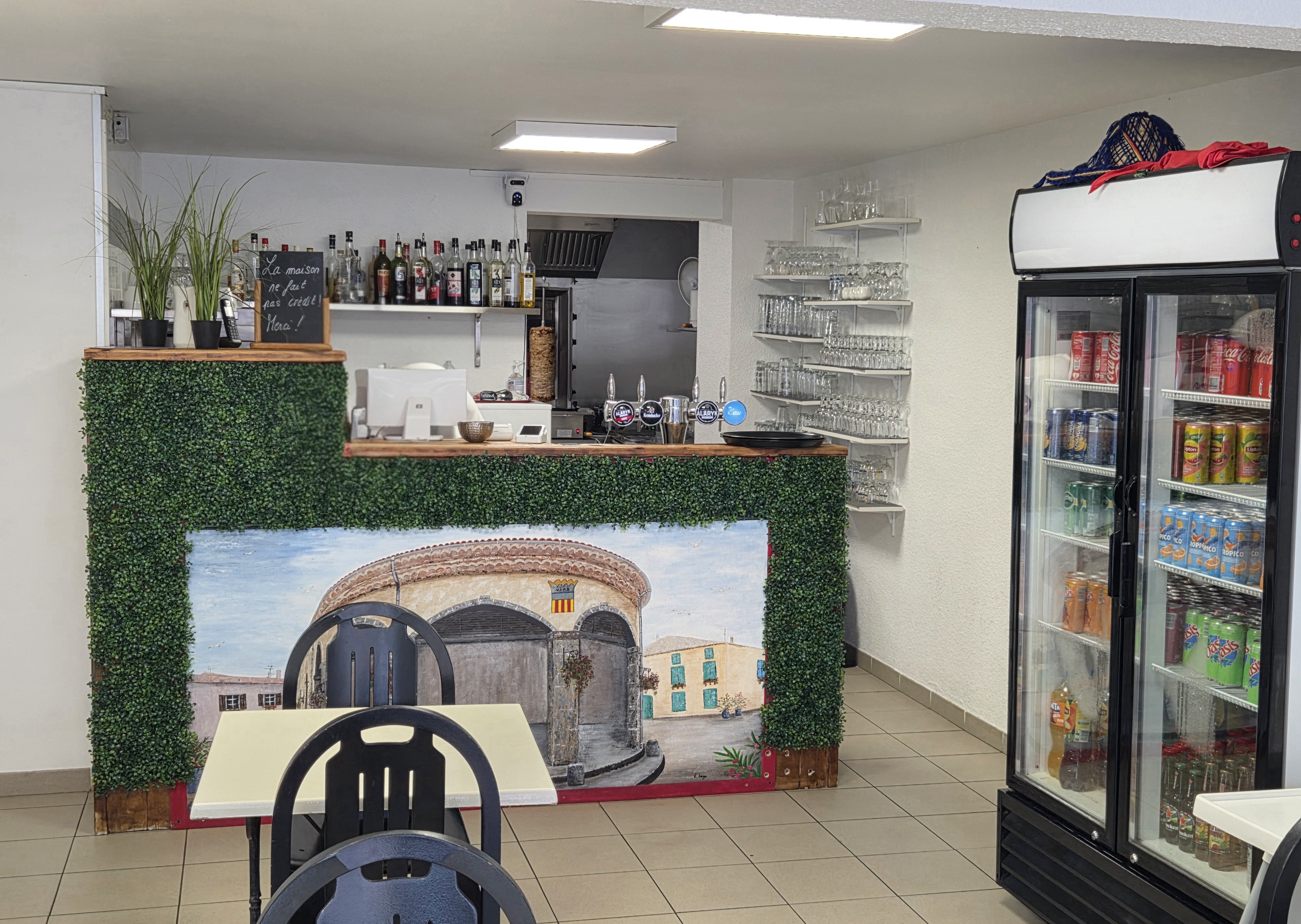 Intérieur du restaurant Istanbul